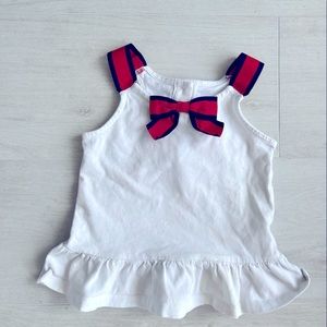 Janie and Jack Ribbon Tank Top 4T
